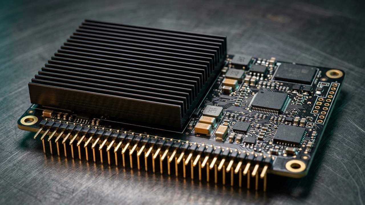 Bo mạch vi xử lý nhúng Edge AI và kiến trúc phần cứng bán dẫn cho Physical AI.