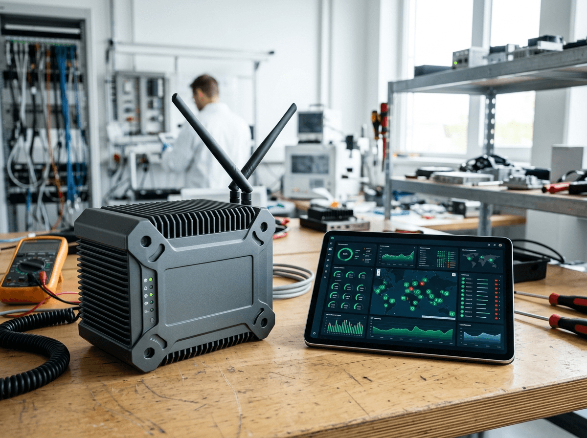 Nền tảng IoT Dashboard và máy chủ Edge AI xử lý dữ liệu tại chỗ
