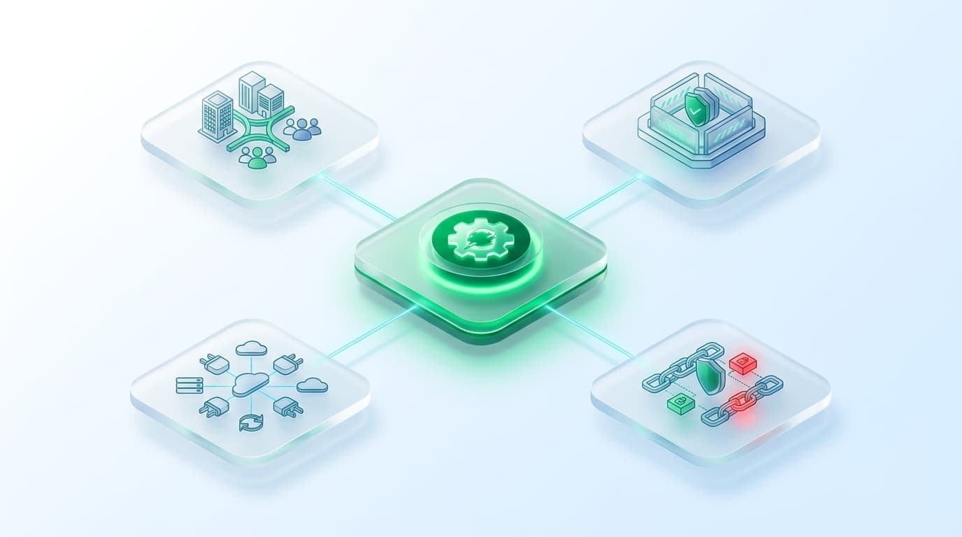 Sơ đồ kiến trúc tầng điều khiển Gateway Control Plane phân luồng tác tử doanh nghiệp của OpenClaw Enterprise