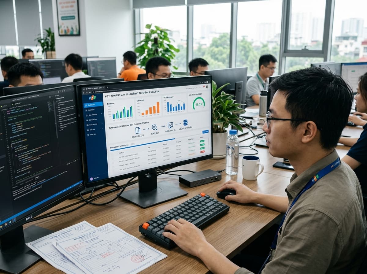 Phần mềm doanh nghiệp may đo và OCR